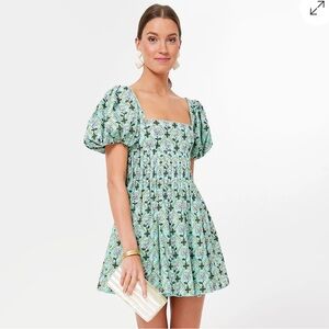 AGUA BY AGUA BENDITA Herbal Caramelo Mini Dress